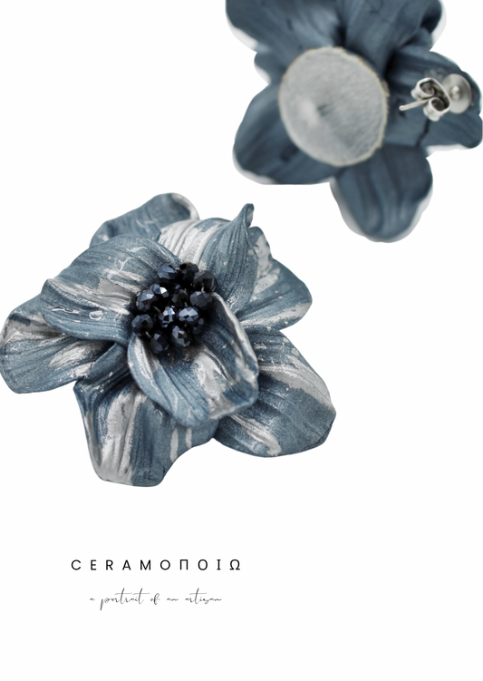 Silver Midnight Flower