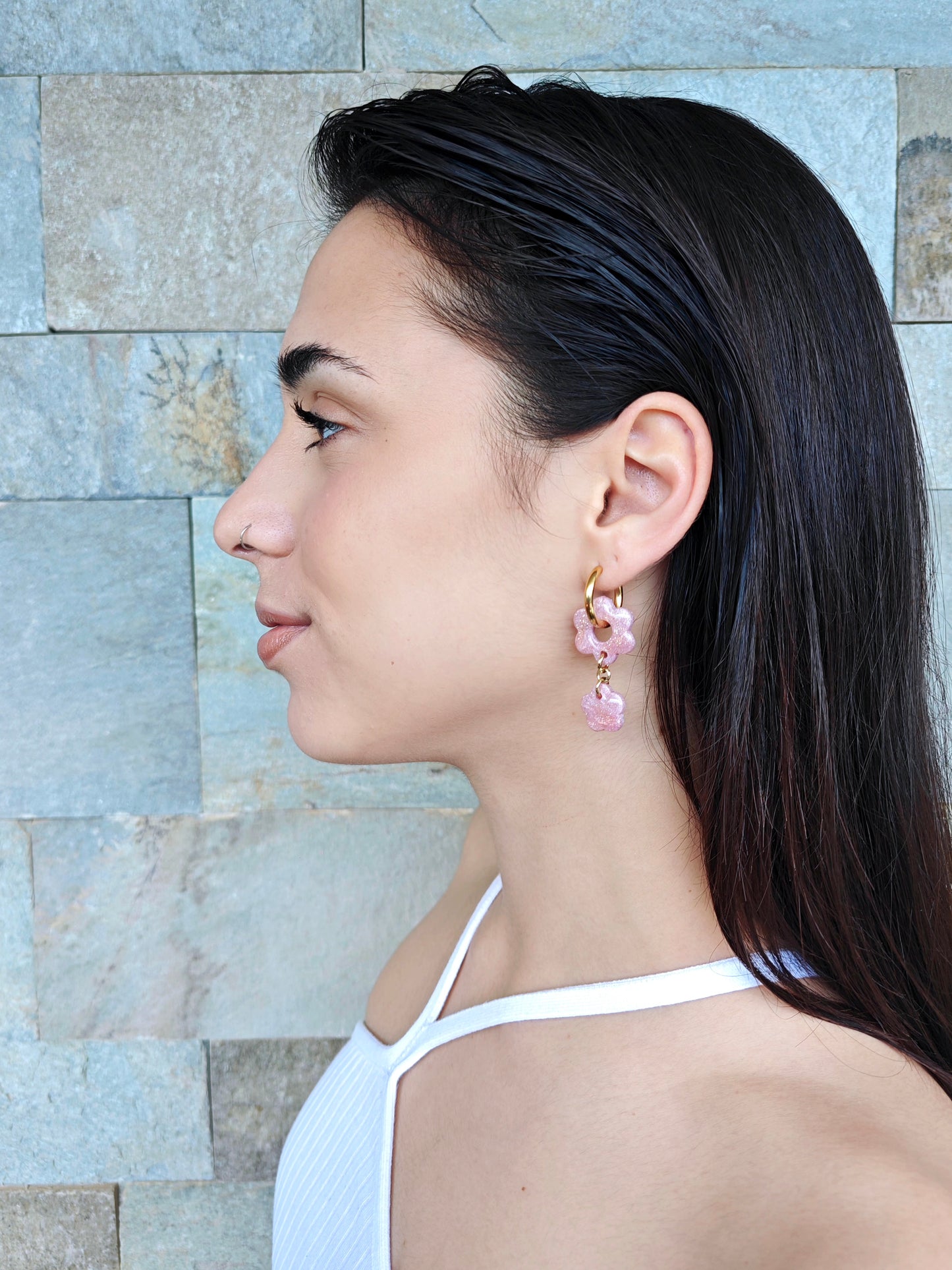 Rose Gold Earrings