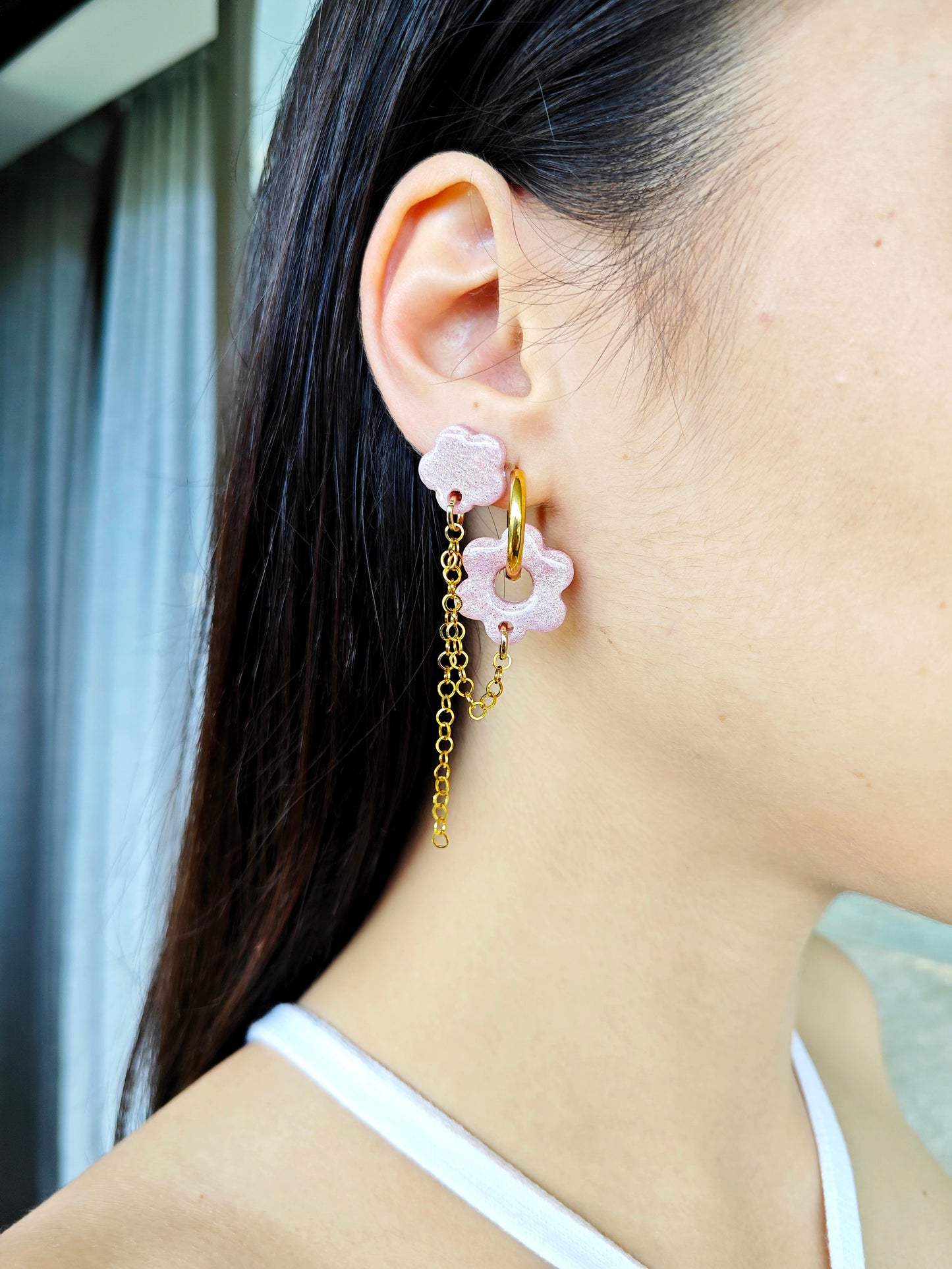 Rose Gold Earrings
