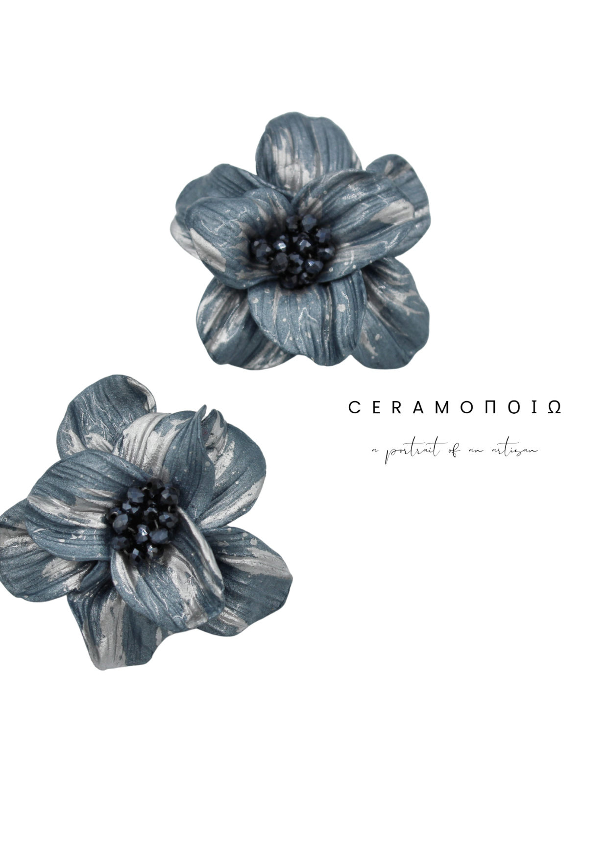 Silver Midnight Flower