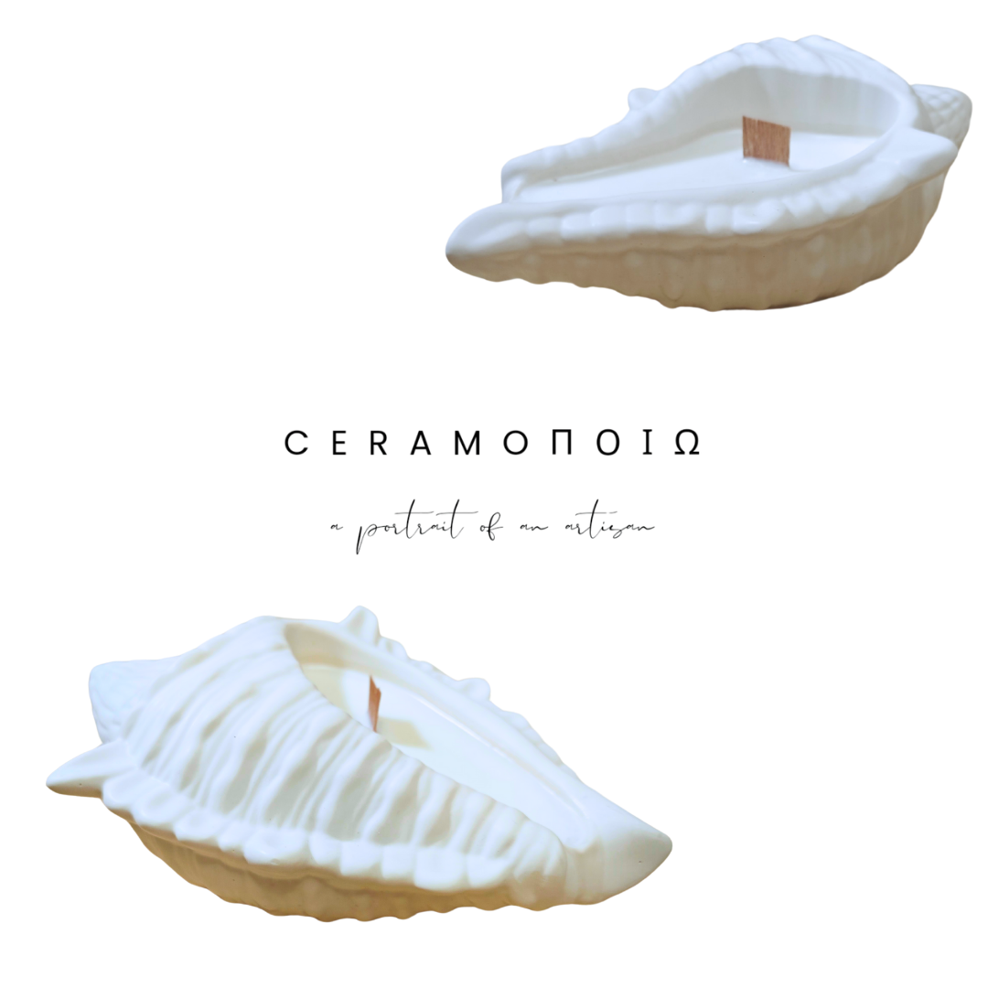 Seashell Candle