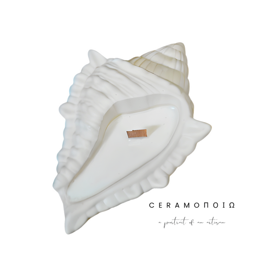 Seashell Candle